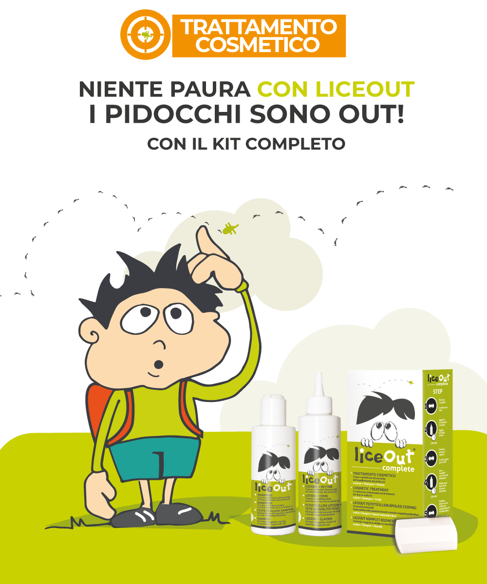 Trattamento cosmetico contro i pidocchi