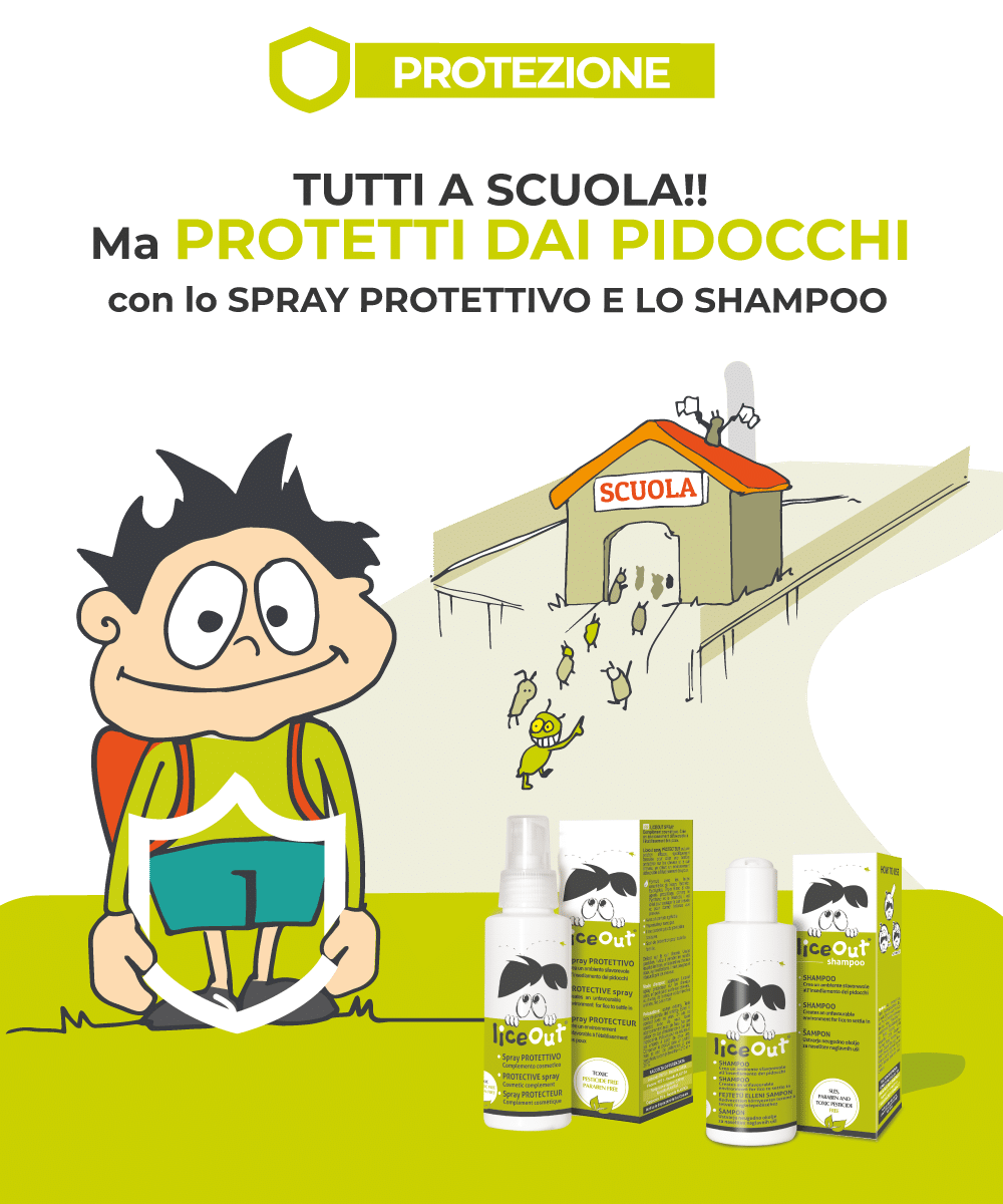 liceout Liceout protezione pidocchi